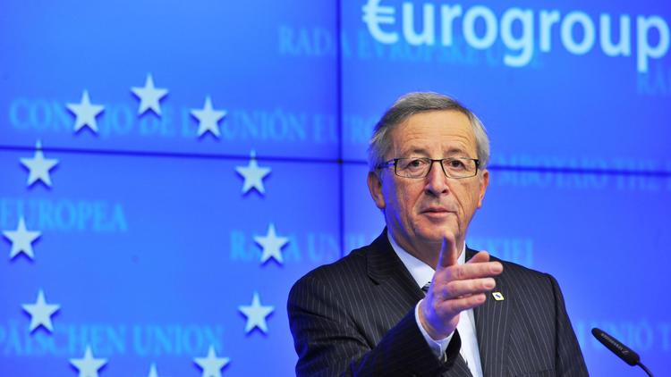 Jean-Claude Juncker en conférence de presse à Bruxelles, le 13 décembre 2012 [Georges Gobet / AFP/Archives]