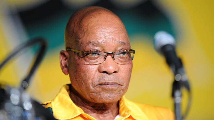 Le président sud-africain Jacob Zuma, le 16 décembre 2012 à Bloemfontein [Stephane de Sakutin / AFP/Archives]