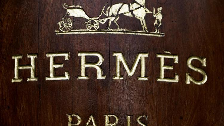 Le logo d'Hermès [Joel Saget / AFP/Archives]