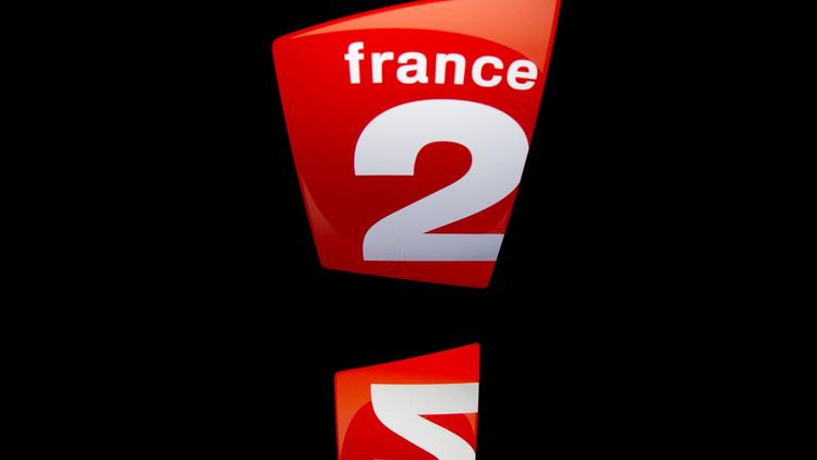 Le logo de la chaine France 2 [Lionel Bonaventure / AFP]
