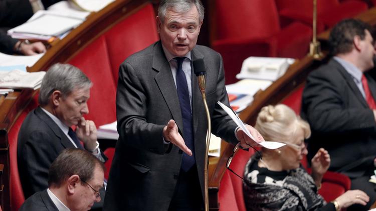 L'ancien président de l'Assemblée nationale Bernard Accoyer (UMP), le 7 février 2013 à Paris [Pierre Verdy / AFP/Archives]