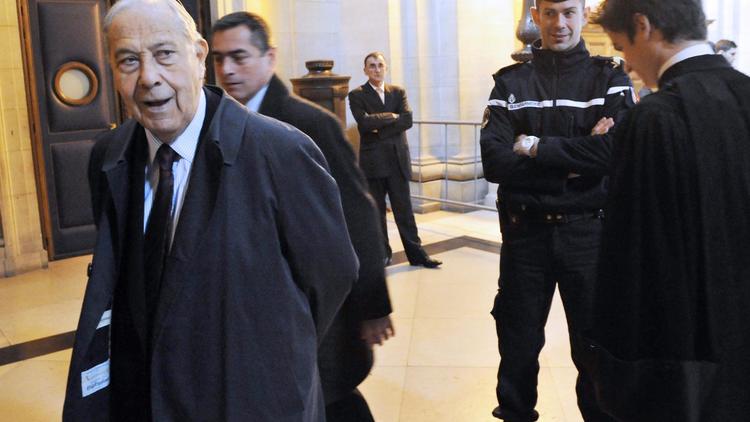 L'ancien ministre de l'Intérieur Charles Pasqua, le 11 février 2013 à Paris [Mehdi Fedouach / AFP/Archives]