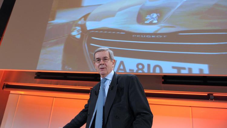 Le président du directoire de PSA Peugeot Citroën, Philippe Varin, le 13 février 2013 à Paris [Eric Piermont / AFP/Archives]