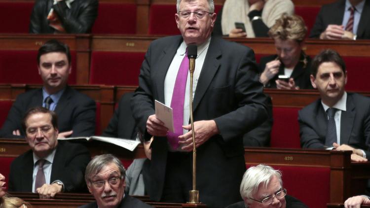 Le député PS, rapporteur général du Budget, Christian Eckert, le 20 février 2013 à l'Assemblée nationale à Paris [Jacques Demarthon / AFP/Archives]