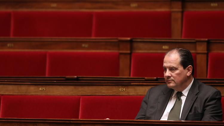Jean-Christophe Cambadelis sur les bancs de l'Assemblée nationale, le 11 mars 2013 [Thomas Samson / AFP/Archives]
