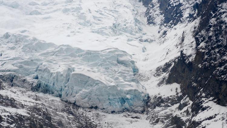 Le glacier des Bossons, à Chamonix [Jean-Pierre Clatot / AFP/Archives]