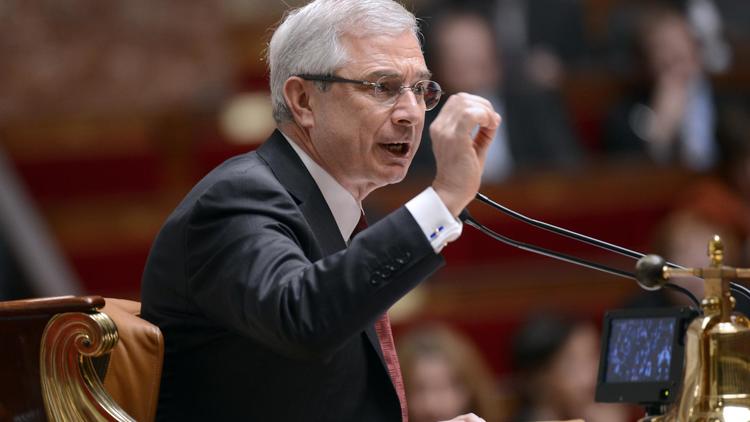 Claude Bartolone le 10 avril 2013 à l'Assemblée nationale à Paris [Bertrand Guay / AFP]