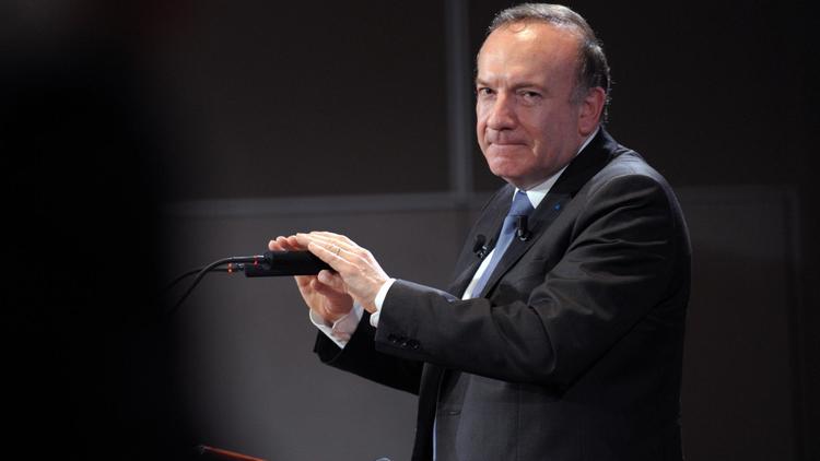 Pierre Gattaz, candidat à la présidence du Medef, le 15 avril 2013 à Paris [Eric Piermont / AFP/Archives]