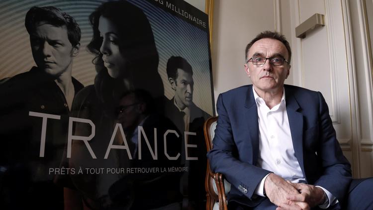 Le réalisateur britannique Danny Boyle le 16 avril 2013, lors de la promotion à Paris de son dernier film, "Trance" [Francois Guillot / AFP]