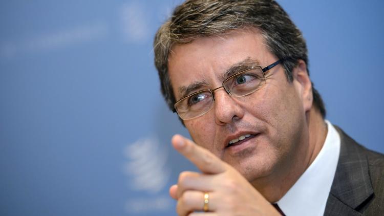 Le Brésilien Roberto Azevedo, le 31 janvier 2013 à Genève [Fabrice Coffrini / AFP]