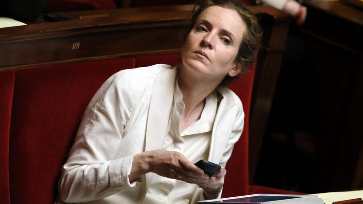 La favorite pour la primaire ouverte de l'UMP à Paris Nathalie Kosciusko-Morizet, le 15 mai 2013 à Paris [Patrick Kovarik / AFP]