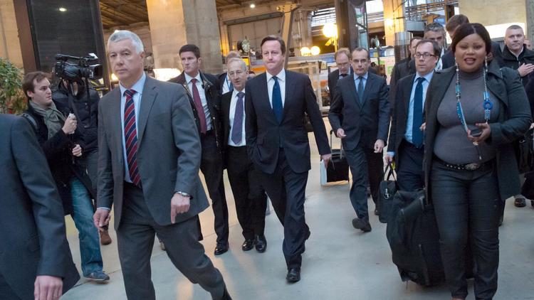 David Cameron le 22 mai 2013 à Paris [Bertrand Langlois / AFP]