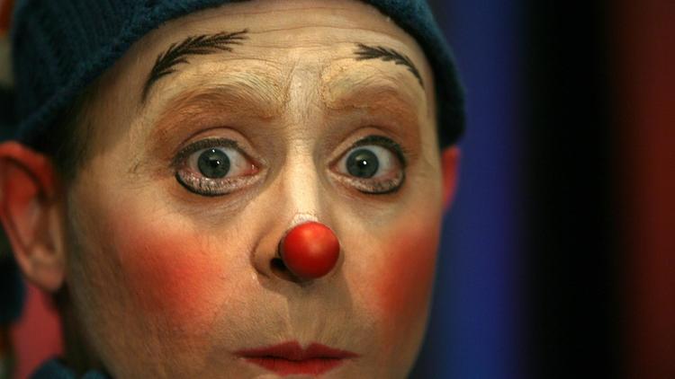 Un clown du du Cirque du Soleil, le 18 novembre 2007 [Gabriel Bouys / AFP/Archives]