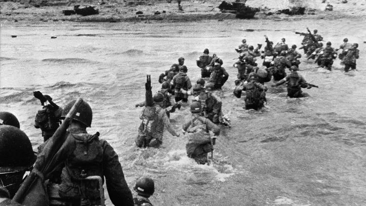 Quelque 156 000 hommes ont été déployés sur les plages normandes lors du Débarquement allié du 6 juin 1944.