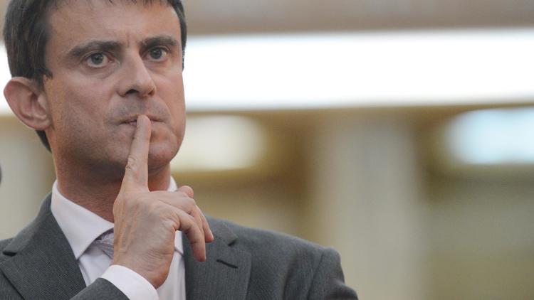 Manuel Valls, le ministre de l'Intérieur.