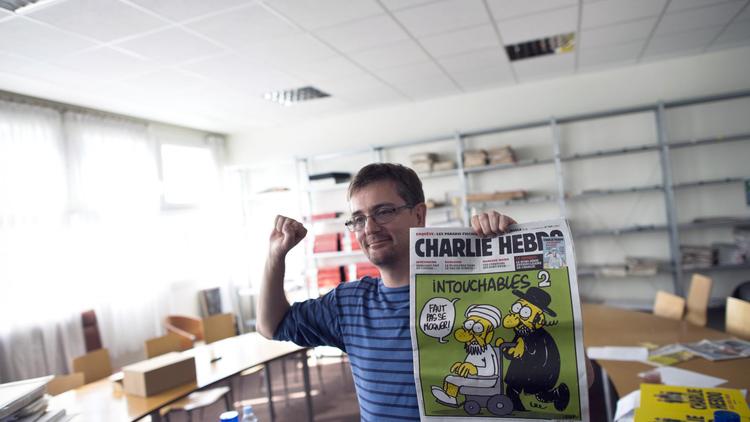 La une de Charlie Hebdo la semaine dernière.