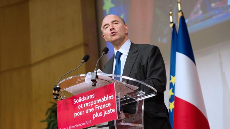 Pierre Moscovici, ministre de l'Economie