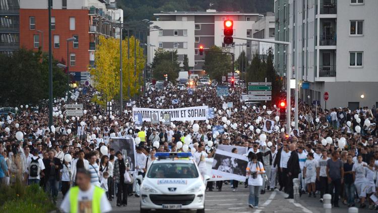 1.000 personnes ont participé ce mercredi à la marche blanche en l'honneur de Kévin et Sofiane.
