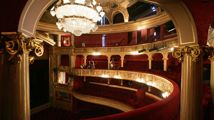 Le théâtre des Variétés après sa rénovation en 2006. 