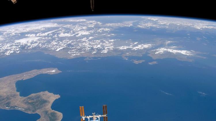 Une vue de la Terre depuis l'espace