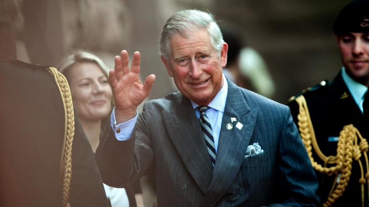 Le Prince Charles le 22 mai 2012.