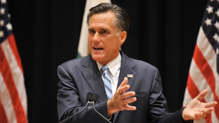 Mitt Romney le 17 septembre 2012.