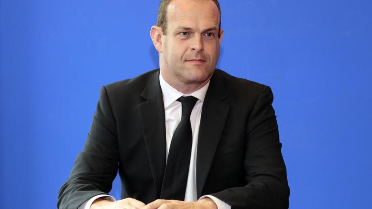 Le secrétaire général du Front national (FN) Steeve Briois, le 6 octobre 2011 à Nanterre [Jacques Demarthon / AFP/Archives]