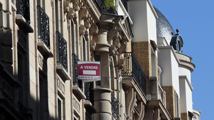 Un appartement à vendre, à Paris  [Jacques Demarthon / AFP/Archives]