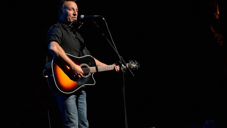 Le chanteur Bruce Springsteen, le 8 novembre 2012 à New York [Mike Coppola / Getty Images/AFP/Archives]