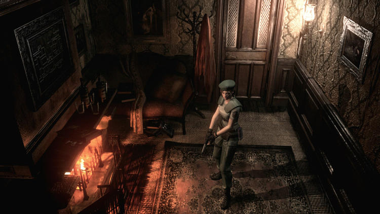 Resident Evil HD bénéficie de graphismes plus léchés tout en gardant l'essence du jeu original.