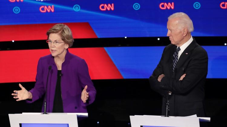Elizabeth Warren et Joe Biden s'allient malgré leurs différences