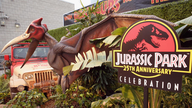 Jurassic Park, le film de Steven Spielberg est sorti en 1993.