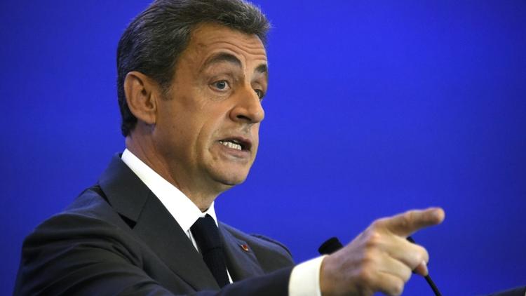 Nicolas Sarkozy à Paris le 9 mars 2016  [DOMINIQUE FAGET / AFP]