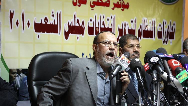 Essam al-Erian, l'un des dirigeants des Frères musulmans, le 22 novembre 2010 au Caire [Khaled Desouki / AFP]