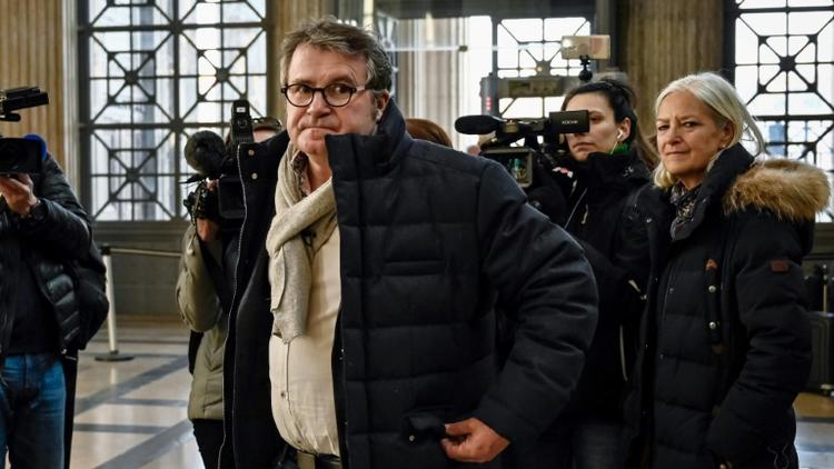 L'agriculteur Paul François arrive à la cour d'appel de Lyon pour son procès contre Monsanto, le 6 février 2019 [JEFF PACHOUD / AFP/Archives]