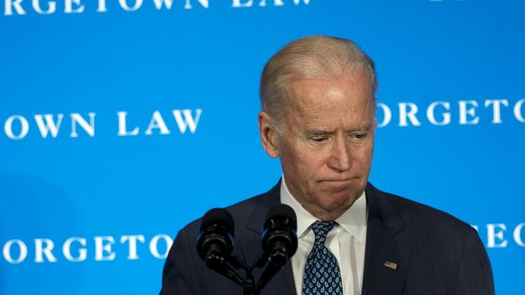 Le vice-président américain Joe Biden à Washington, le 24 mars 2016 [SAUL LOEB / AFP/Archives]
