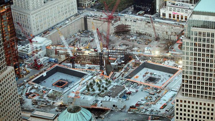 Le chantier du World Trade Center en septembre 2010 [Mario Tama / Getty Images/AFP/Archives]