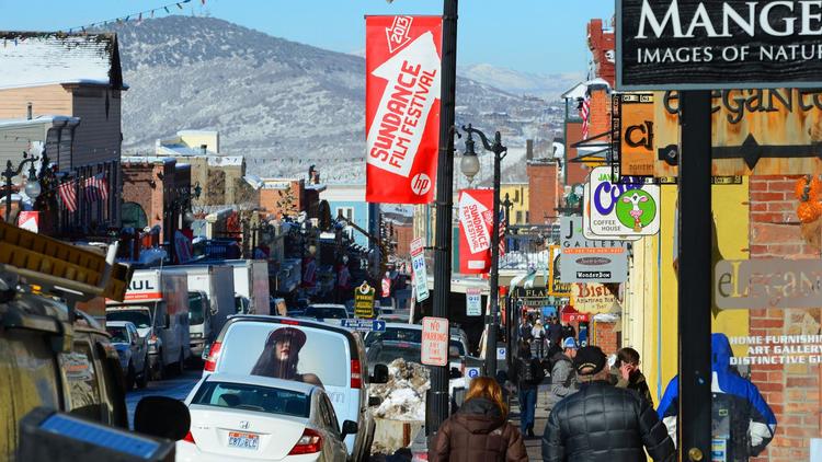 Park City s'apprête le 16 janvier 2013 à accueillir le festival du film de Sundance [Mark Davis / AFP/Getty Images]