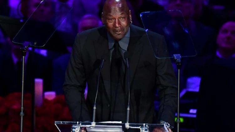 Michael Jordan, le 24 février 2020 à Los Angeles [Frederic J. BROWN / AFP/Archives]