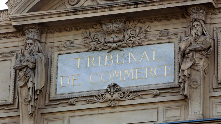 La façade du tribunal de commerce de Paris [Loic Venance / AFP/Archives]