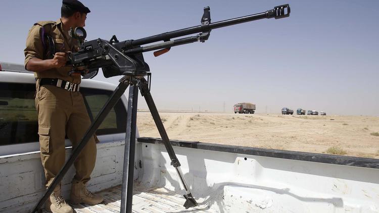Un soldat irakien, en juin 2014 [Mohammed Sawaf / AFP/Archives]