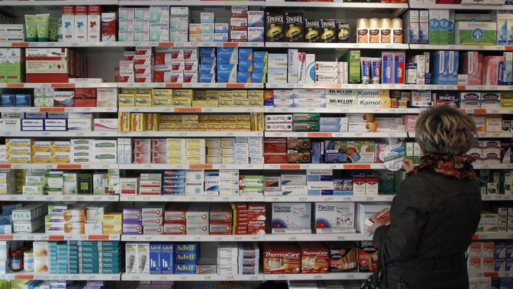 Des médicaments dans une pharmacie [Charly Triballeau / AFP/Archives]