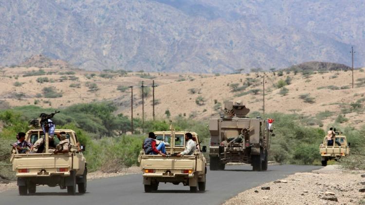 Heurts entre les forces gouvernementales et des militants chiites à Al-Karsh au Yémen, le 13 mai 2016 [SALEH AL-OBEIDI / AFP/Archives]