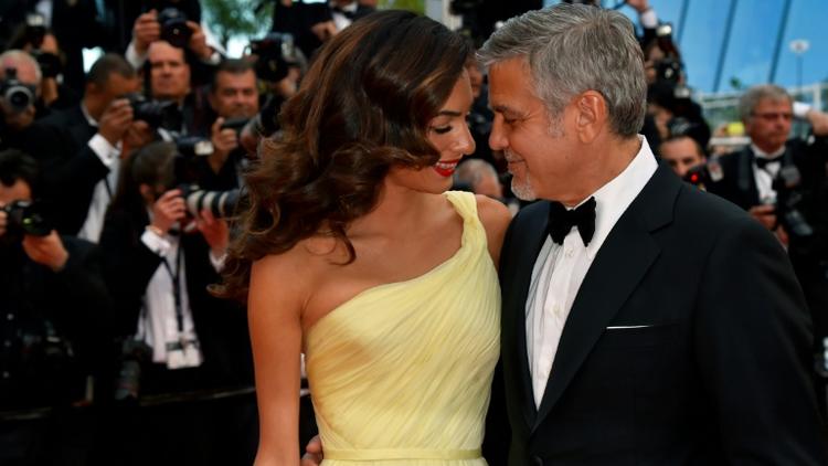 George et Amal Clooney à Cannes, en France, le 12 mai 2016 [LOIC VENANCE / AFP/Archives]