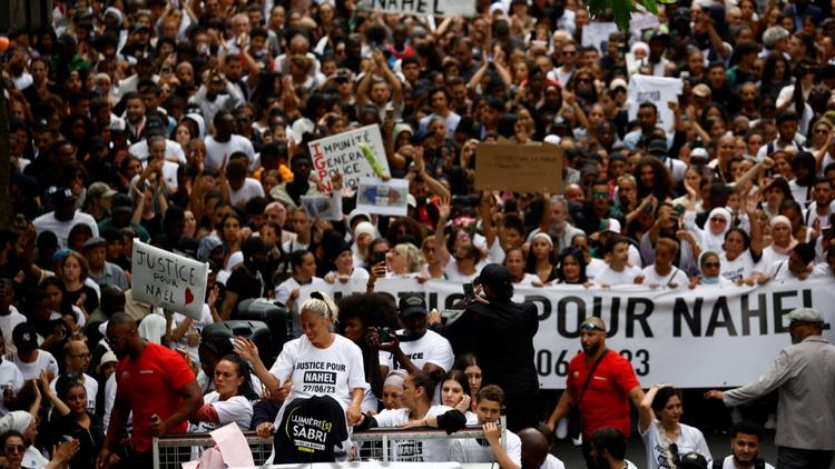 Une marche avait été organisée le 29 juin à Nanterre en la mémoire de Nahel, adolescent de 17 ans tué par un policier