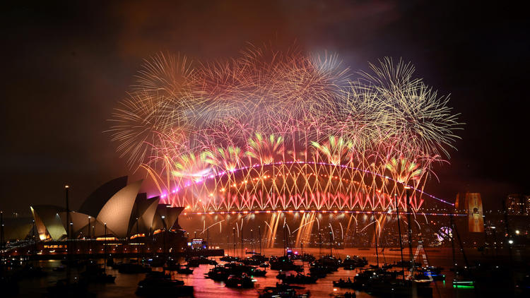 Nouvel An : les images des festivités en Nouvelle-Zélande et en
