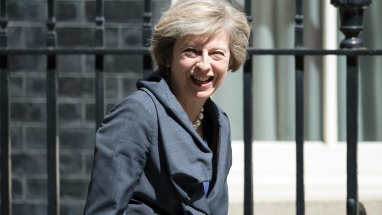La nouvelle dirigeante du parti conservateur britannique, Theresa May, le 12 juillet 2016 à Londres [OLI SCARFF / AFP]