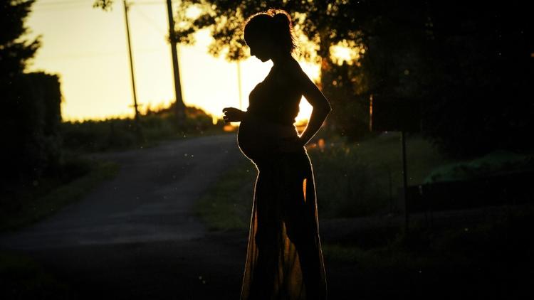Une femme enceinte au Vertou le 19 juin 2018 [LOIC VENANCE / AFP/Archives]
