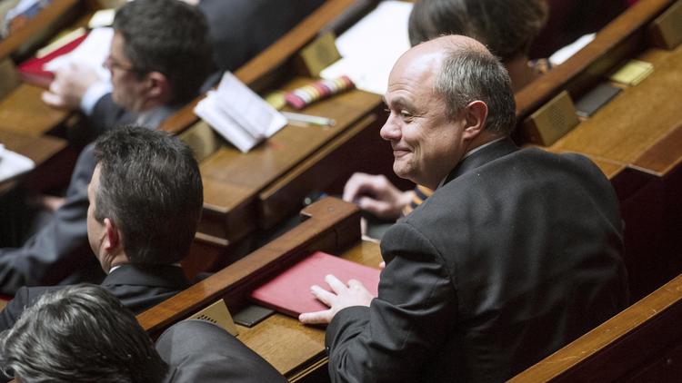 Bruno Le Roux le 16 mai 2013 à l'Assemblée nationale à Paris   [Fred Dufour / AFP/Archives]