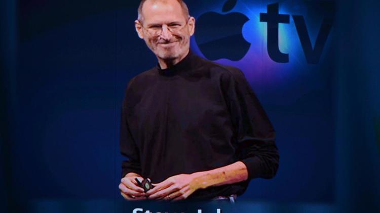 Steve Jobs, co-fondateur d'Apple, à Los Angeles le 23 septembre 2012 [Kevin Winter / Getty Images North America/AFP/Archives]